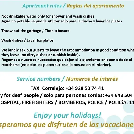 Oasi Casa Azul Wifi And Pool Free By Rentalfue Apartment